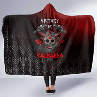 Victory Or Valhalla Hooded Blanket Viking