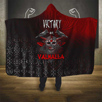 Victory Or Valhalla Hooded Blanket Viking