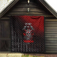 Victory Or Valhalla Quilt Viking - Wonder Print Shop