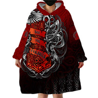 Victory Or Valhalla Wearable Blanket Hoodie Viking - Wonder Print Shop