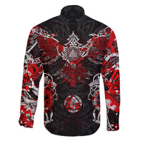 Raven And Norse Runes Family Matching Puletasi and Hawaiian Shirt Viking - Wonder Print Shop