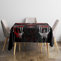 Raven And Norse Runes Tablecloth Viking - Wonder Print Shop