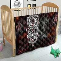 Viking Dragons Quilt Norse Mythology - Wonder Print Shop