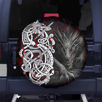 Viking Dragons Spare Tire Cover Norse Mythology - Wonder Print Shop