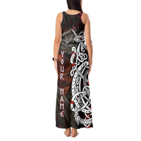 Viking Dragons Tank Maxi Dress Norse Mythology - Wonder Print Shop
