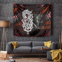 Viking Dragons Tapestry Norse Mythology - Wonder Print Shop