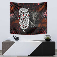 Viking Dragons Tapestry Norse Mythology - Wonder Print Shop