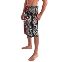 Viking Warrior And Viking Dragons Lavalava - Wonder Print Shop