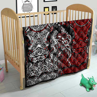 Viking Warrior And Viking Dragons Quilt - Wonder Print Shop