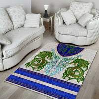Dragon Celtic Knot Area Rug - Wonder Print Shop