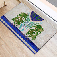 Dragon Celtic Knot Rubber Doormat - Wonder Print Shop