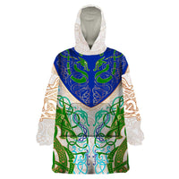 Dragon Celtic Knot Wearable Blanket Hoodie - Wonder Print Shop