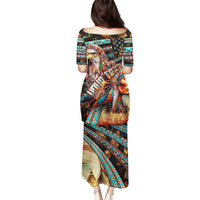 American Indian Warrior Chiefs Family Matching Puletasi and Hawaiian Shirt - Wonder Print Shop