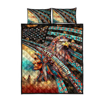 American Indian Warrior Chiefs Quilt Bed Set - Wonder Print Shop