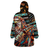 American Indian Warrior Chiefs Wearable Blanket Hoodie - Wonder Print Shop