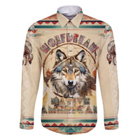 Native American Wolf Dreamcatcher Family Matching Puletasi and Hawaiian Shirt Vintage Style - Wonder Print Shop