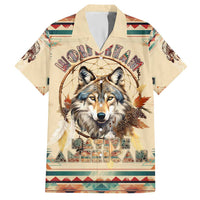 Native American Wolf Dreamcatcher Hawaiian Shirt Vintage Style - Wonder Print Shop