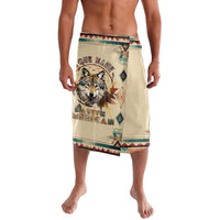 Native American Wolf Dreamcatcher Lavalava Vintage Style - Wonder Print Shop