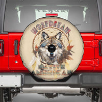 Native American Wolf Dreamcatcher Spare Tire Cover Vintage Style - Wonder Print Shop