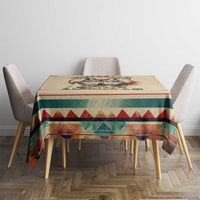 Native American Wolf Dreamcatcher Tablecloth Vintage Style - Wonder Print Shop