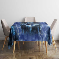 Native American Wolf And Eagle Tablecloth Thunder Style - Wonder Print Shop