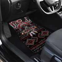 Native American Indian Warrior Skull Car Mats - Wonder Print Shop