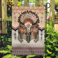 Native American Garden Flag Buffalo Skull - Wonder Print Shop