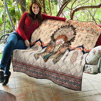 Native American Quilt Buffalo Skull - Wonder Print Shop