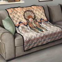 Native American Quilt Buffalo Skull - Wonder Print Shop