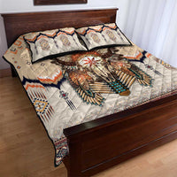 Native American Quilt Bed Set Buffalo Skull - Wonder Print Shop