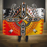 Four Directions Native American Hooded Blanket