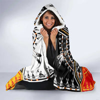 Four Directions Native American Hooded Blanket