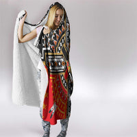 Four Directions Native American Hooded Blanket