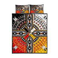 Four Directions Native American Quilt Bed Set - Wonder Print Shop