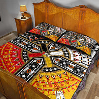 Four Directions Native American Quilt Bed Set - Wonder Print Shop