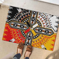 Four Directions Native American Rubber Doormat - Wonder Print Shop