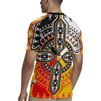 Four Directions Native American Rugby Jersey - Wonder Print Shop