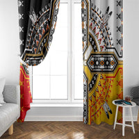 Four Directions Native American Window Curtain - Wonder Print Shop
