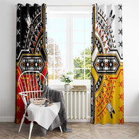 Four Directions Native American Window Curtain - Wonder Print Shop