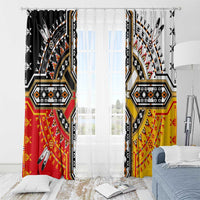 Four Directions Native American Window Curtain - Wonder Print Shop
