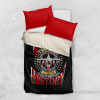 Red Tails Tuskegee Airmen Bedding Set Soaring to Shape History - Fighter Plane Patriotic Tribute - Wonder Print Shop