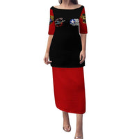 Red Tails Tuskegee Airmen Puletasi Soaring to Shape History - Fighter Plane Patriotic Tribute - Wonder Print Shop