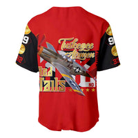 Tuskegee Red Tails Airmen Baseball Jersey WWII Fighter Pilot Legacy - Wonder Print Shop