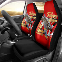 Tuskegee Red Tails Airmen Car Seat Cover WWII Fighter Pilot Legacy - Wonder Print Shop