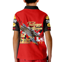 Tuskegee Red Tails Airmen Kid Polo Shirt WWII Fighter Pilot Legacy - Wonder Print Shop