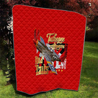 Tuskegee Red Tails Airmen Quilt WWII Fighter Pilot Legacy - Wonder Print Shop