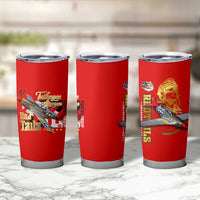 Tuskegee Red Tails Airmen Tumbler Cup WWII Fighter Pilot Legacy - Wonder Print Shop