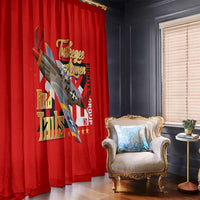 Tuskegee Red Tails Airmen Window Curtain WWII Fighter Pilot Legacy - Wonder Print Shop