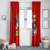 Tuskegee Red Tails Airmen Window Curtain WWII Fighter Pilot Legacy - Wonder Print Shop