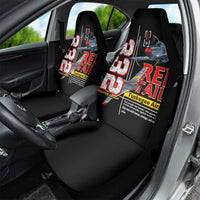 Red Tails Spitfire Tuskegee Airmen Car Seat Cover 332nd Fighter Group WWII Legacy Tribute - Wonder Print Shop